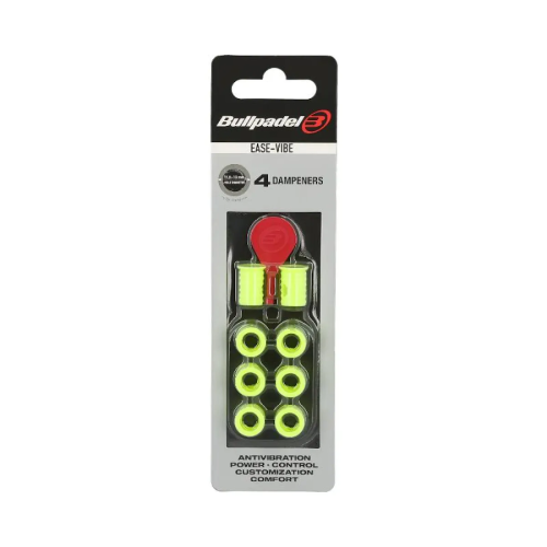 Antivibradores Bullpadel Amarillo Fluor