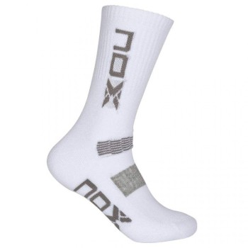 Calcetines Nox Pro Blanco Gris