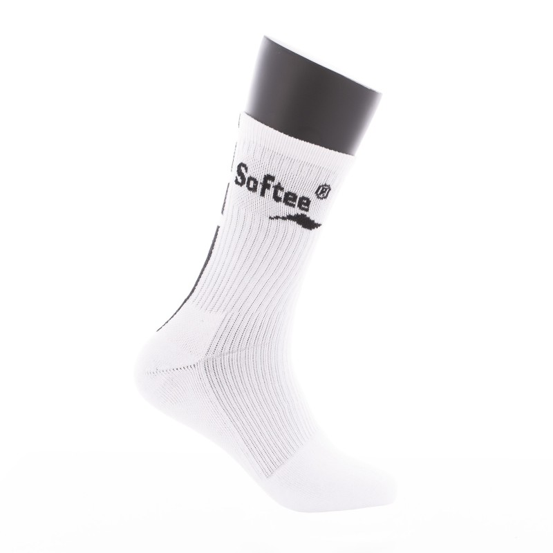 Calcetines Softee Media Caña Premium Blanco