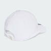 Gorra Adidas de béisbol Climaproof 3S Blanca