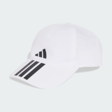 Gorra Adidas de béisbol Climaproof 3S Blanca