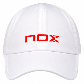 Gorra Nox Blanco Rojo