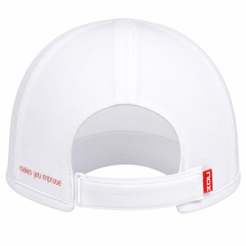 Gorra Nox Blanco Rojo