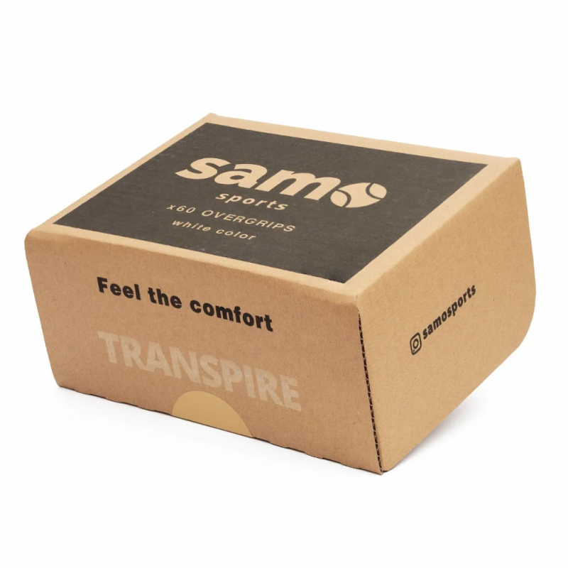 Caja 60 Overgrips Samo Padel Transpire Perforados Caja 60 Overgrips Samo Padel Transpire Perforados