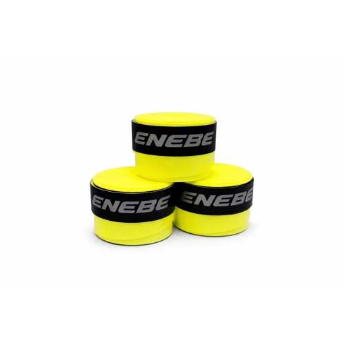 Overgrips Enebe Lisos Amarillo Fluor Pack de 3