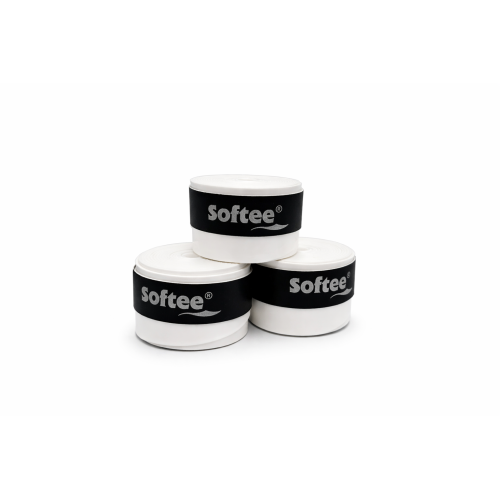 Overgrips Softee Blanco Perforados Pack de 3