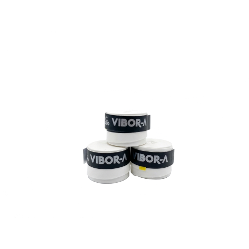 Overgrips Vibora Lisos Blanco Pack de 3