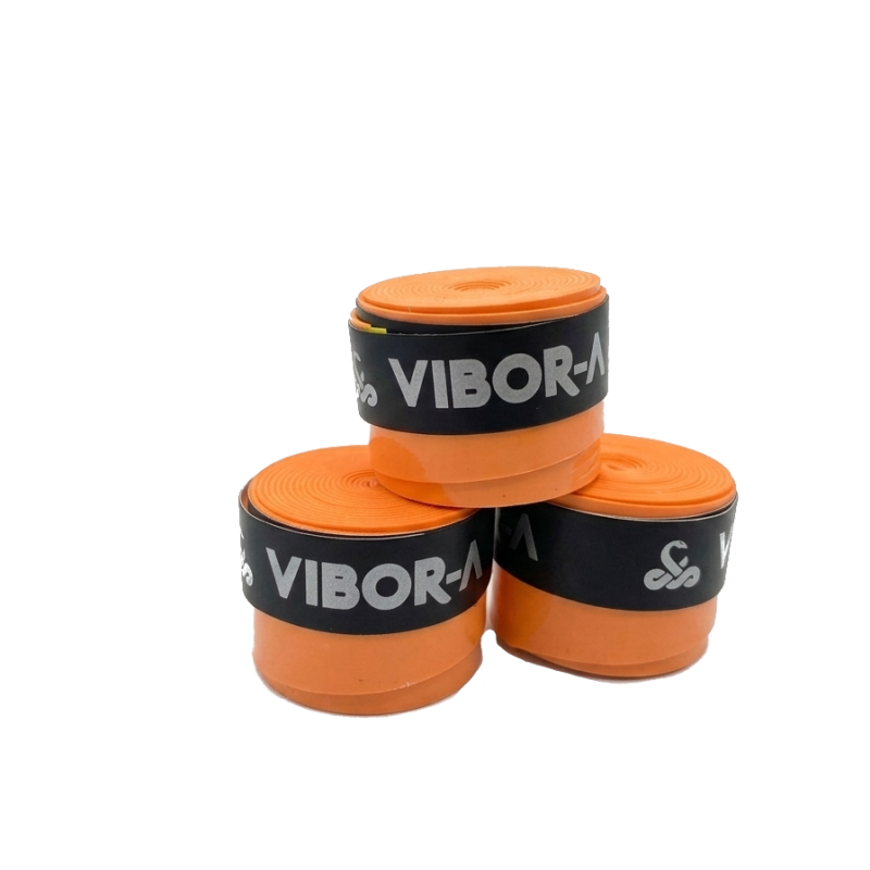Overgrips Vibora Lisios Naranjas Pack de 3