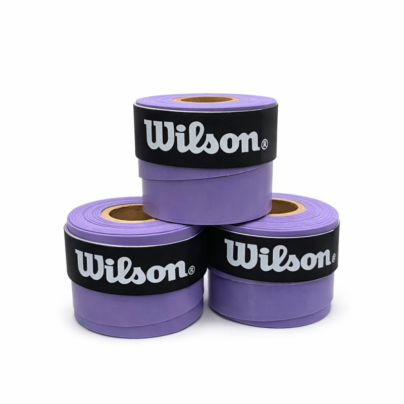 Overgrips Wilson Lisos Morado Pack de 3