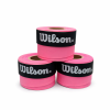 Overgrips Wilson Lisos Rosa Fluor Pack de 3