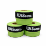 Overgrips Wilson Lisos Verde Pack de 3