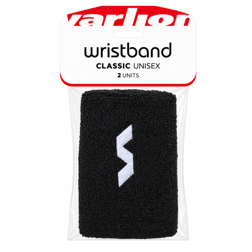 Pack 2 Muñequeras Varlion Classic Negro 