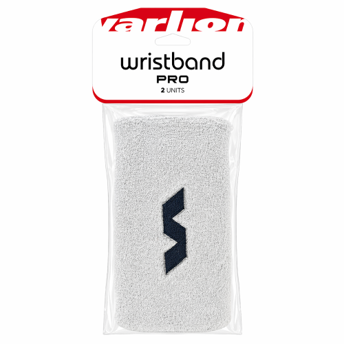 Pack 2 Muñequeras Varlion Pro Man Blanco 