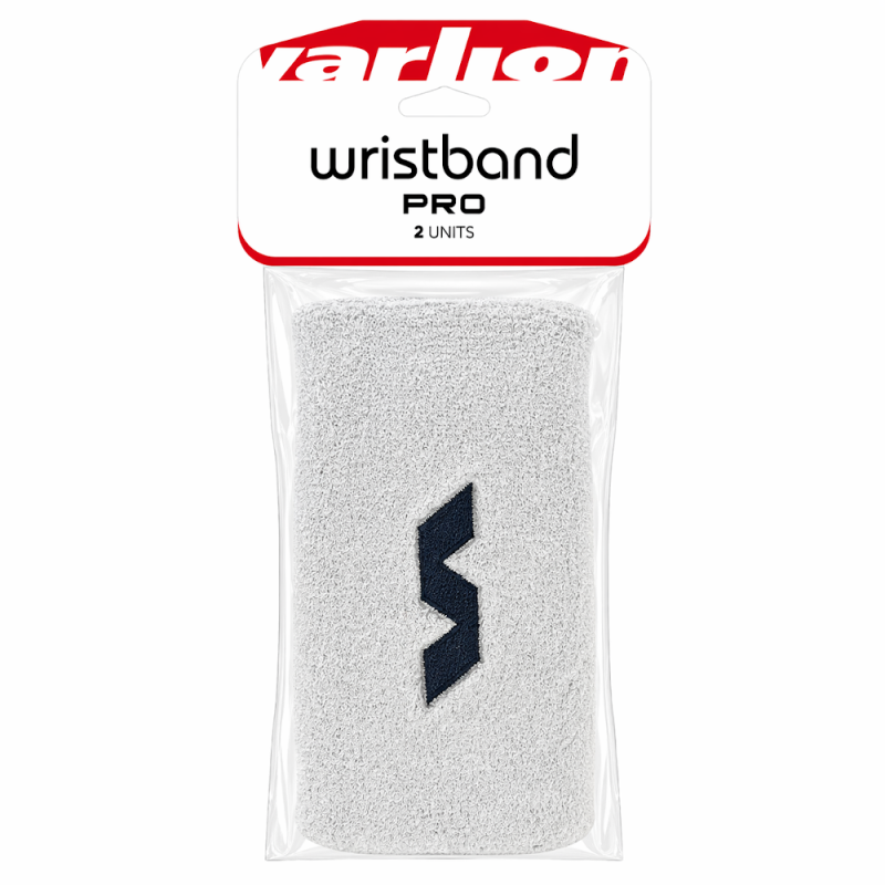 Pack 2 Muñequeras Varlion Pro Man Blanco