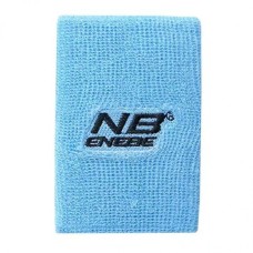 Muñequera Enebe Ancha Azul Fluor