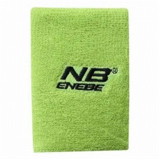 Muñequera Enebe Ancha Verde Fluor