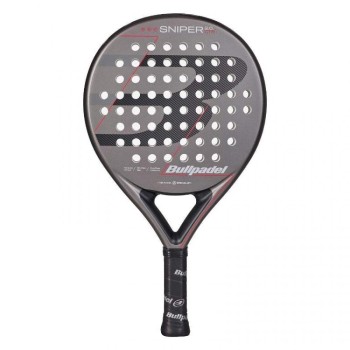 Pala Bullpadel Sniper 2.0 Control Gris Oscuro 2026