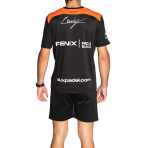 Camiseta Siux Fenix Negro-Naranja Leo Augsburger 2026