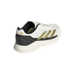 Zapatillas Adidas Courtquick Padel Blanco-Oro-Negro