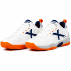 Zapatillas Munich Atomik 49 Blanco y Naranja
