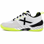 Zapatillas Munich Atomik 50 Gris y Amarillo Fluor