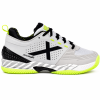 Zapatillas Munich Atomik 50 Gris y Amarillo Fluor