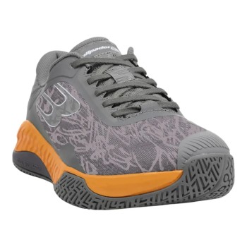 Zapatillas Bullpadel Ionic 25V Gris Oscuro y Naranja
