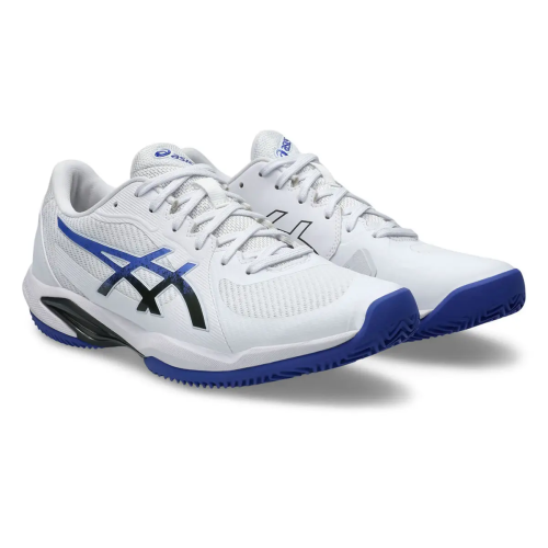 Zapatillas Asics Solution Swift FF 2 Azul Marino y Blancas