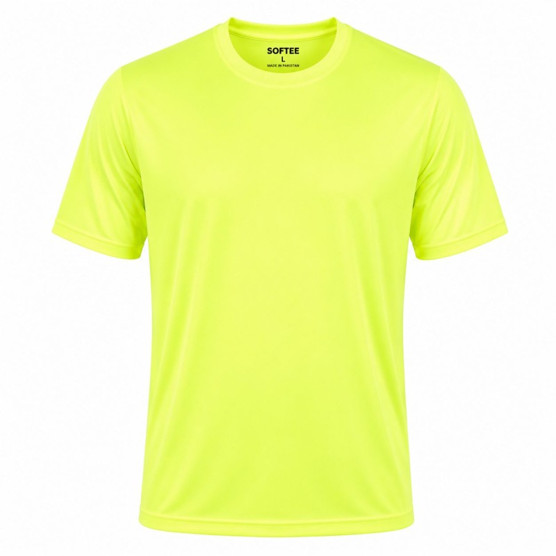 Camiseta Softee Propulsion Amarillo Fluor