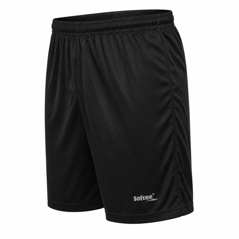 Pantalón Corto Softee Full Adulto Negro
