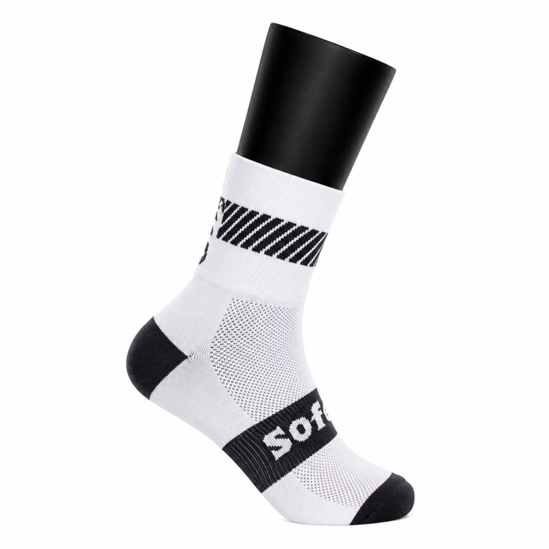 Calcetines Softee Walk Media Caña Blancos