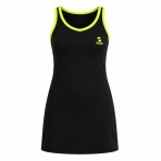 Vestido Softee Atenea Negro y Amarillo Fluor